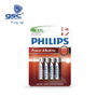 Philips Piles alcalines AAA LR03, Blister de 4 unités