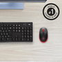 Logitech M190 Souris sans fil Rouge