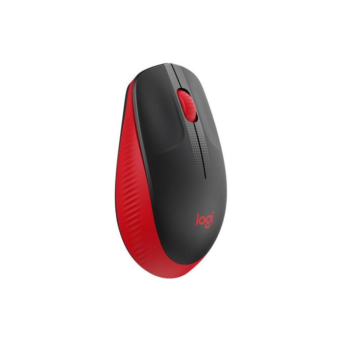 Logitech M190 Souris Sans Fil Rouge et Noire