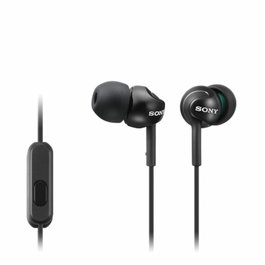 Casques avec Microphone Sony MDR-EX110AP Noir