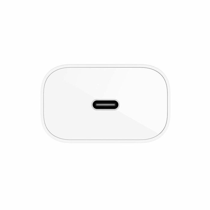 Belkin - Chargeur secteur USB-C 25 W PD PPS Blanc - Charge rapide pour smartphones et tablettes