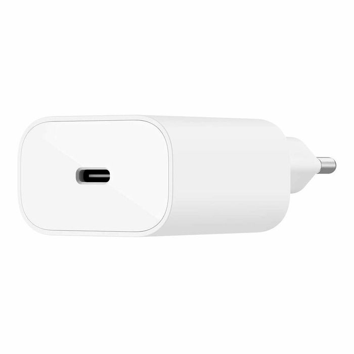 Belkin - Chargeur secteur USB-C 25 W PD PPS Blanc - Charge rapide pour smartphones et tablettes