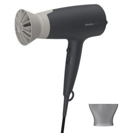 Philips Sèche-cheveux Serie 3000 Ionique 2100 W ThermoProtect 6 vitesses Aide au coiffage, Brillance anti-frisottis, gris