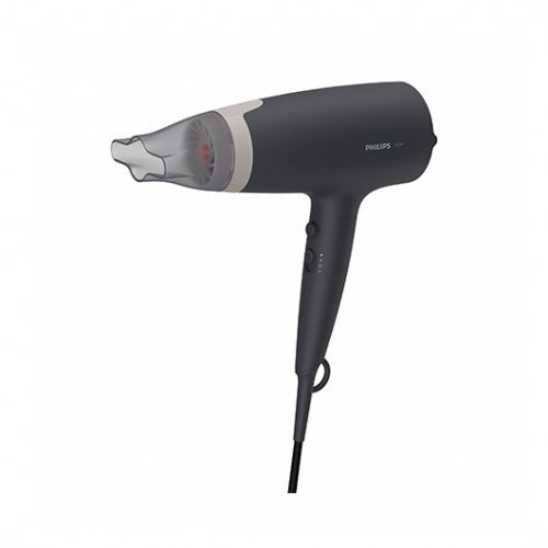 Philips Sèche-cheveux Serie 3000 Ionique 2100 W ThermoProtect 6 vitesses Aide au coiffage, Brillance anti-frisottis, gris