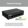 D-Link DGS-105GL Switch 5 ports Gigabit Ethernet Noir