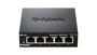 D-Link DGS-105GL - Commutateur réseau Gigabit Ethernet 5 ports 1000BASE-T, 10 Gbps, métal, silencieux, plug-and-play, économie d'énergie