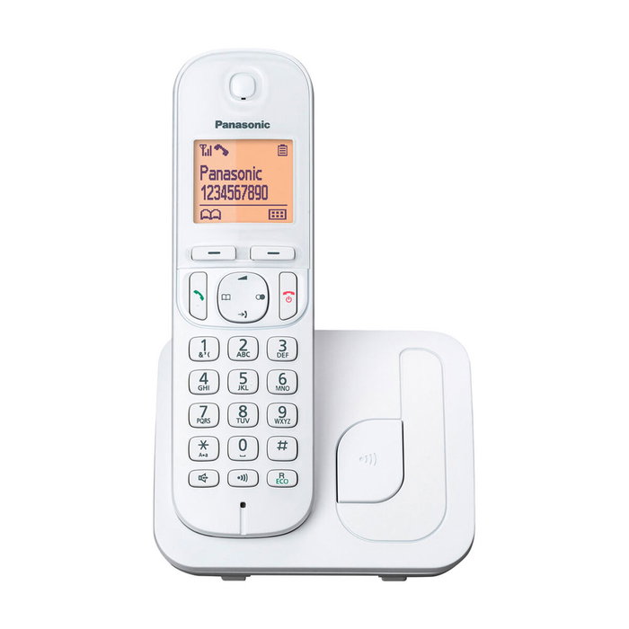 Téléphone Sans Fil Panasonic KX-TGC210 Blanc Ambre