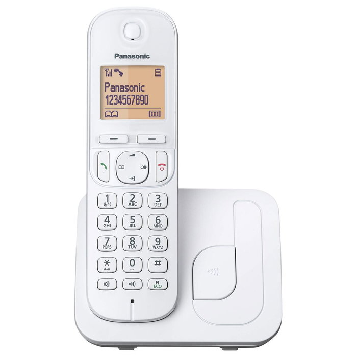 Téléphone Sans Fil Panasonic KX-TGC210 Blanc Ambre