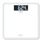Beurer GS-400 Balance de salle de bain digitale en verre de sécurité extra résistant, 200 kg, écran LCD grande taille, démarrage automatique