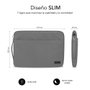 Housse pour ordinateur portable Subblim Urban Gris 15,6 pouces Protection matelassée
