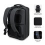 Subblim Mochila pour ordinateur portable 15.6 pouces Traveller Airpadding, grise, avec port USB
