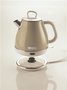 Ariete 2868/03 Bouilloire électrique 1 litre vintage couleur beige - Avec filtre métal, bec verseur, poignée ergonomique soft touch et système d'auto-extinction