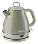 Ariete 2868/03 Bouilloire électrique 1 litre vintage couleur beige - Avec filtre métal, bec verseur, poignée ergonomique soft touch et système d'auto-extinction