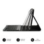 Subblim Keytab Pro Housse avec clavier Bluetooth pour tablette 10.1 pouces Rouge - Clavier espagnol QWERTY