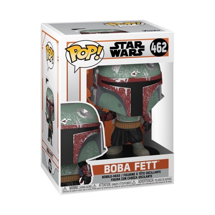 Funko Pop Star Wars The Mandalorian Figurine Vinyle Boba Fett 9 cm