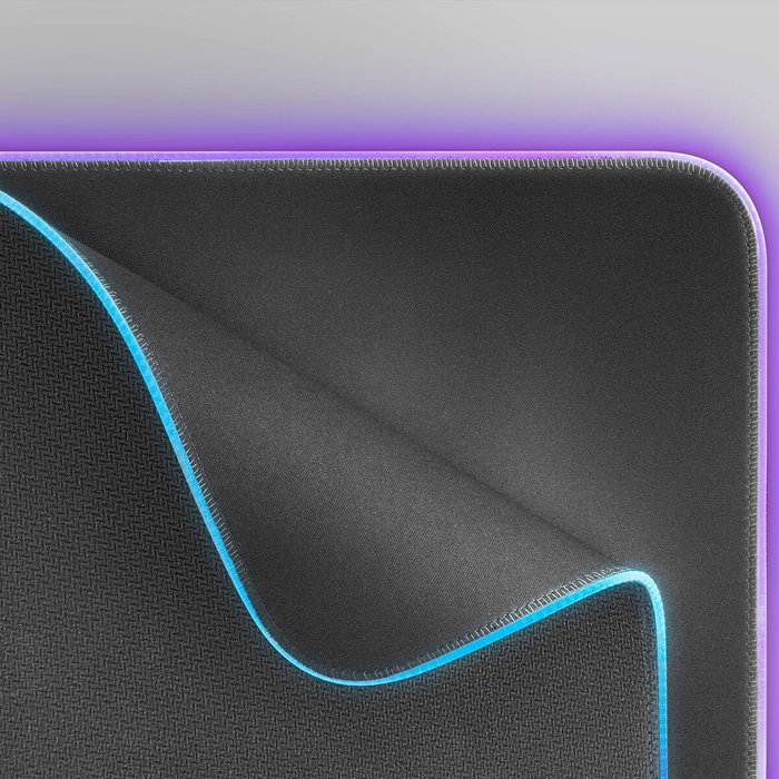Tapis Gaming avec Eclairage LED Mars Gaming MMPRGB2 Noir