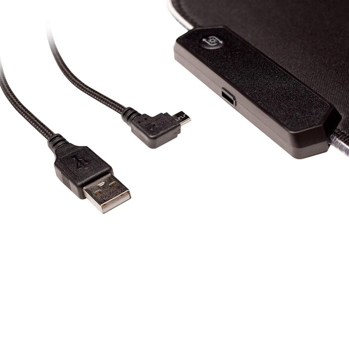 Tapis Gaming avec Eclairage LED Mars Gaming MMPRGB2 Noir