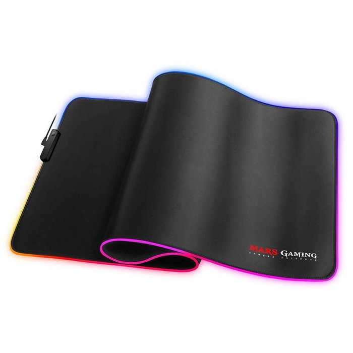 Tapis Gaming avec Eclairage LED Mars Gaming MMPRGB2 Noir
