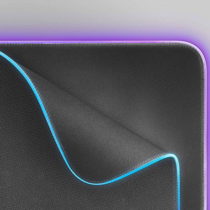 Tapis Gaming avec Eclairage LED Mars Gaming MMPRGB2 Noir