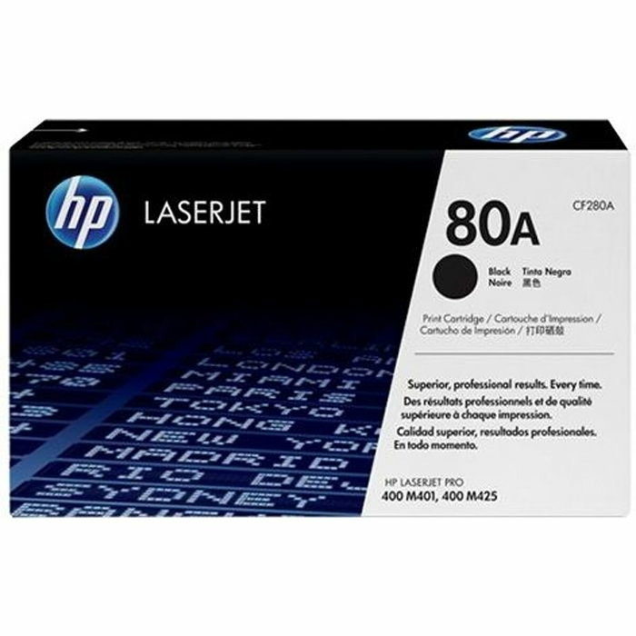 HP 80A CF280A Noir