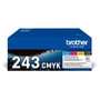 Brother TN-243CMYK Pack de 4 Toners (Noir, Cyan, Magenta, Jaune)