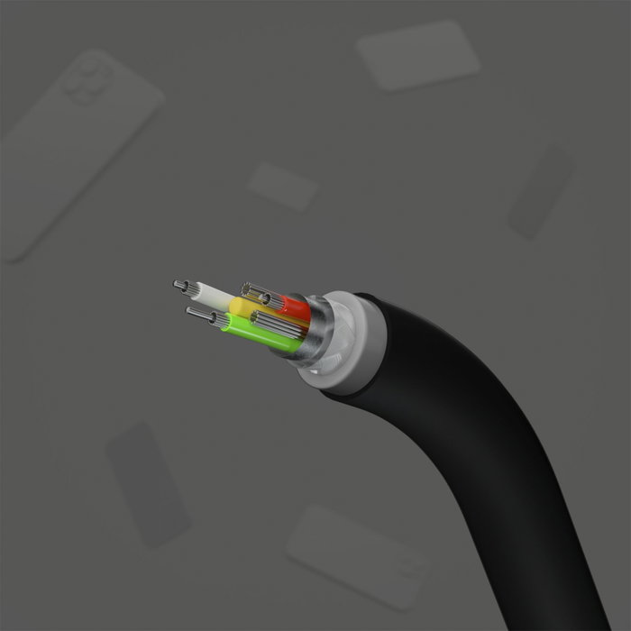 Belkin Câble Lightning vers USB-A en silicone 1m - Noir