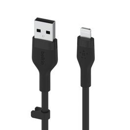 Belkin Câble Lightning vers USB-A en silicone 1m - Noir