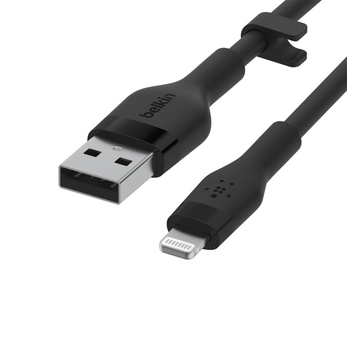 Belkin Câble Lightning vers USB-A en silicone 1m - Noir