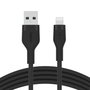 Belkin Câble Lightning vers USB-A en silicone 1m - Noir