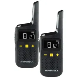 Motorola XT185 Talkabout PMR446, Émetteur-récepteur radio professionnel 16 canaux avec batterie Li-Ion 24h (2 pièces incluses)