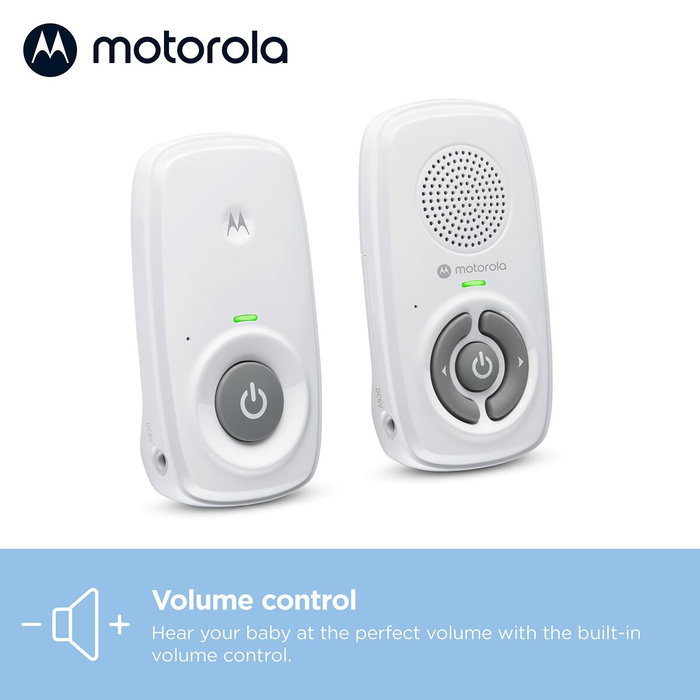 Motorola Moniteur bébé audio AM21 - Blanc
