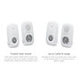 Motorola Moniteur bébé audio AM21 - Blanc