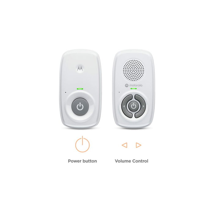 Motorola Moniteur bébé audio AM21 - Blanc