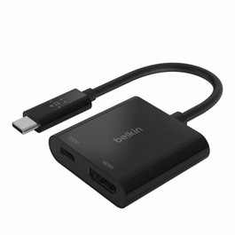 Belkin AVC002btBK Adaptateur USB-C vers HDMI avec charge 60W noir