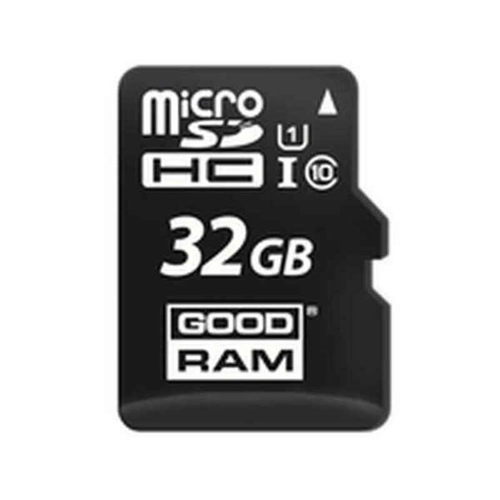 Carte Mémoire Micro SD avec Adaptateur GoodRam UHS-I Cours 10 100 Mb/s Carte Mémoire Micro SD avec Adaptateur GoodRam UHS-I Cours 10 100 Mb/s