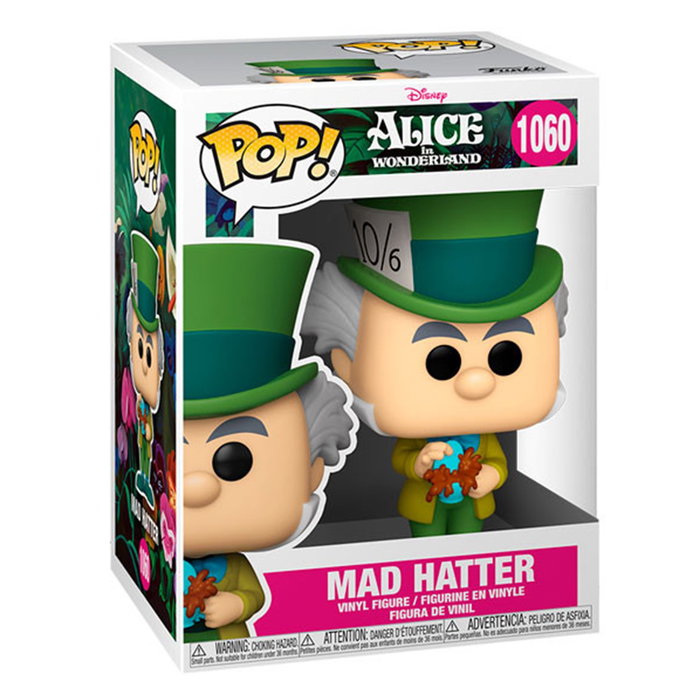 Funko Pop Disney Alice au Pays des Merveilles - Sombrerero Loco Figurine Vinyle 9 cm