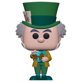 FUNKO - Figurine POP Disney Alice au Pays des Merveilles - Chapelier Fou - Figurine vinyle de 9 cm avec boîte fenêtre