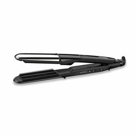 Babyliss ST496E Lisseur vapeur Steam Shine professionnel, technologie Advanced chauffe constante, 5 températures numériques de 150°C à 230°C, ionique anti-frisottis