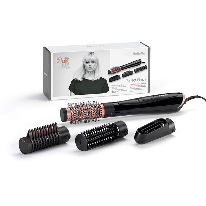 Babyliss AS126E Brosse à Air Chaud Perfect Finish 1000W