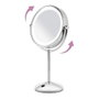 Babyliss Miroir de maquillage LED 9436E double face 1X/10X