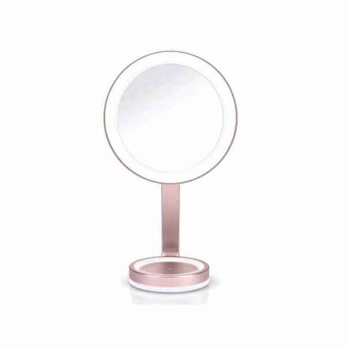 Miroir Grossissant avec LED Babyliss 9450E Rose Miroir Grossissant avec LED Babyliss 9450E Rose