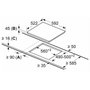 Plaque à Induction BOSCH PKK631BB8E 60 cm 2000 W 2700 W