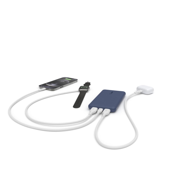 Belkin Batterie externe 10 000 mAh - Bleu