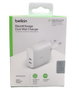 Belkin WCB006VFWH Chargeur mural USB-C 40W 2 ports Blanc