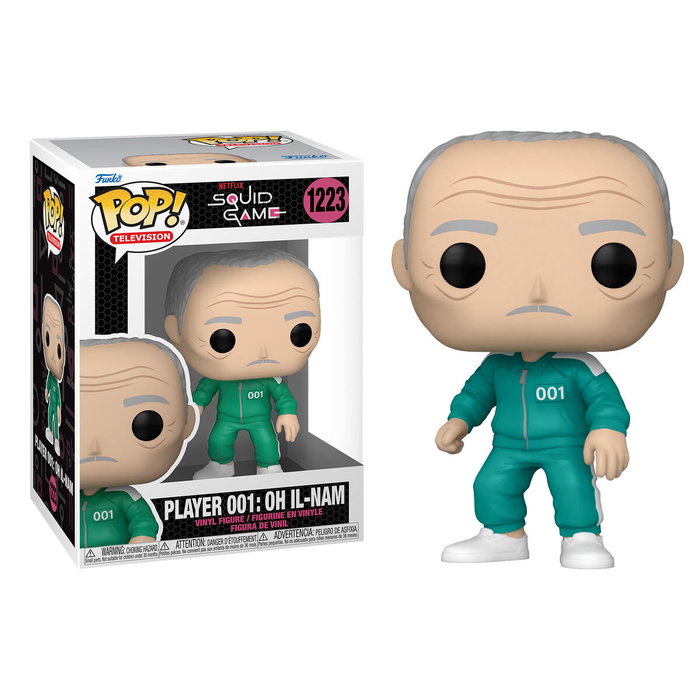 FUNKO Pop! Squid Game - Il-nam - Figurine en vinyle collector de 9,5 cm avec fenêtre d'affichage