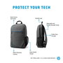 HP Sacoche Sac à Dos 15,6 Pouces Prelude - Ultra-Léger, Imperméable, Rembourré pour Ordinateur Portable (13,3/14,2/15,6 Pouces) - Garantie 2 Ans