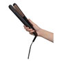 Remington Fer à lisser Eclat Brillance S6308 Noir avec plaques dorées