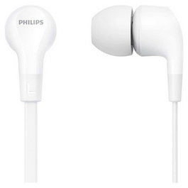 PHILIPS Écouteurs intra-auriculaires avec microphone - blanc