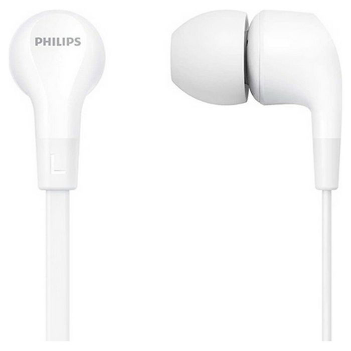 Casque Philips TAE1105WT/00 Blanc Silicone