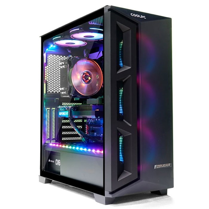 PC de bureau CoolPC AMD Ryzen 5 AMD Ryzen 5 5500U 16 GB 400 GB SSD PC de bureau CoolPC AMD Ryzen 5 AMD Ryzen 5 5500U 16 GB 400 GB SSD